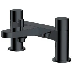 RAK CERAMICS RAK Petit Round Bath Shower Mixer Matt Black