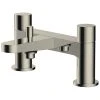 RAK CERAMICS RAK Petit Round Bath Shower Mixer Brushed Nickel