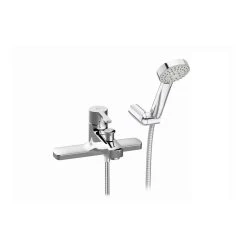 Roca Naia Deck Bath Shower Mixer