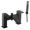 Trisen Mijas Bath Shower Mixer Tap & Shower Kit Black -Sagittarius Taps shop trisen tt1003