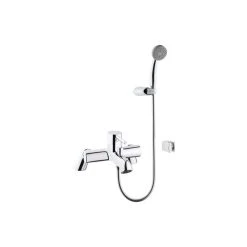 Vitra Minimax S Bath/Shower Mixer With Handshower Chrome